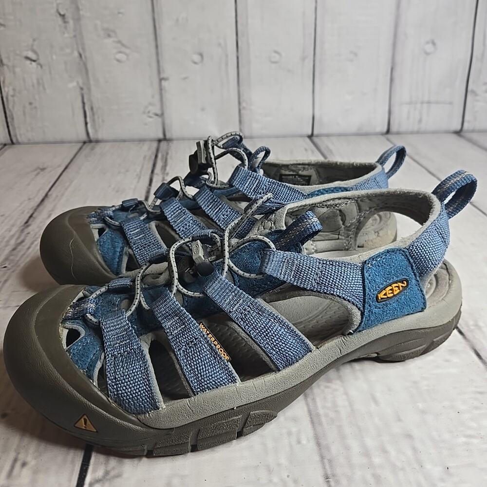 KEEN Newport H2 Water Shoes Womens Hiking Sandals Blue Size 8 - Picture 4 of 10